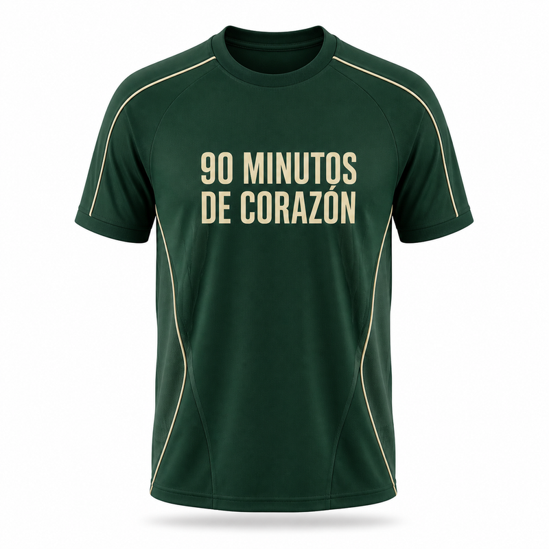 90 MINUTES OF HEART — Football Shirt
