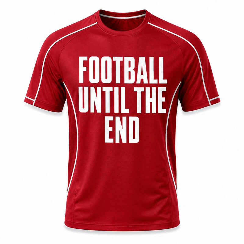 FOOTBALL UNTIL THE END — Football Shirt